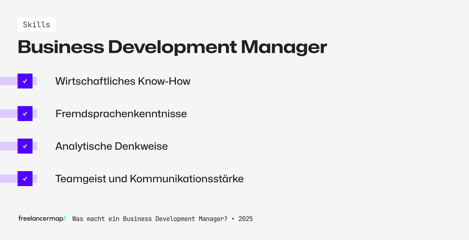 Diese Fähigkeiten sollte ein Business Development Manager mitbringen