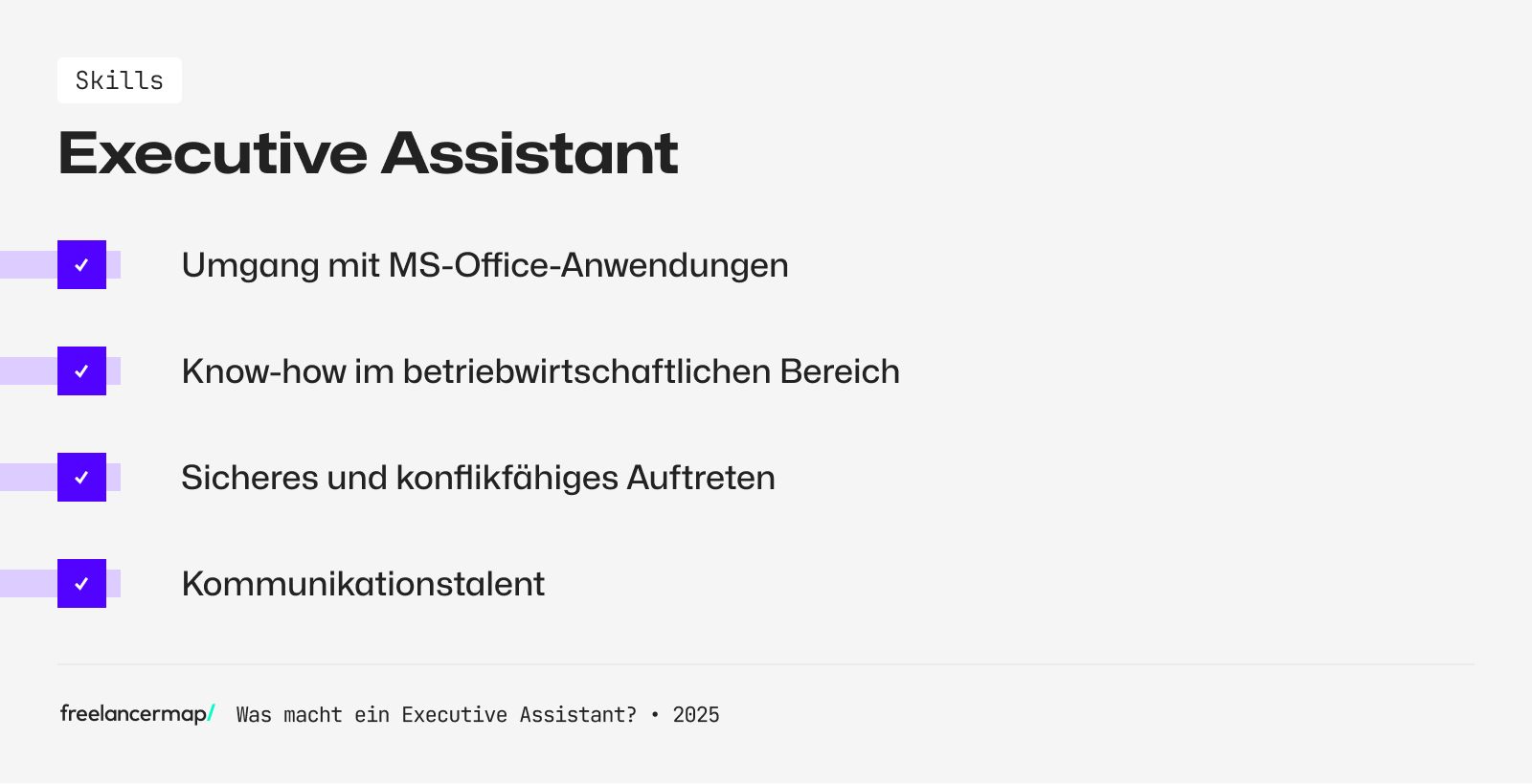 Diese Skills sollte ein Executive Assistant besitzen