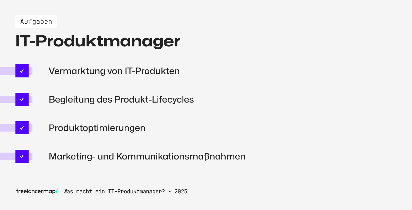 Aufgaben eines IT-Produktmanagers