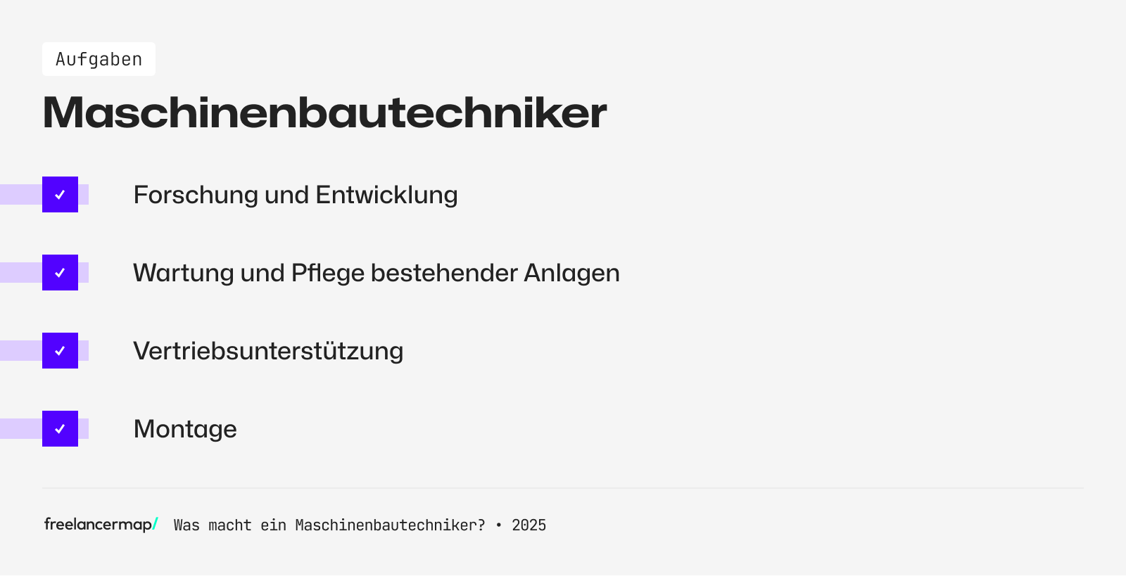 Aufgaben Maschinenbautechniker