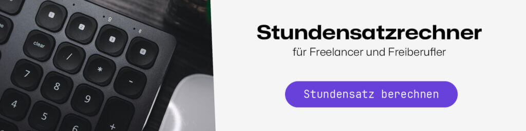 Der Stundensatz gehört in ein Freelancer-Profil