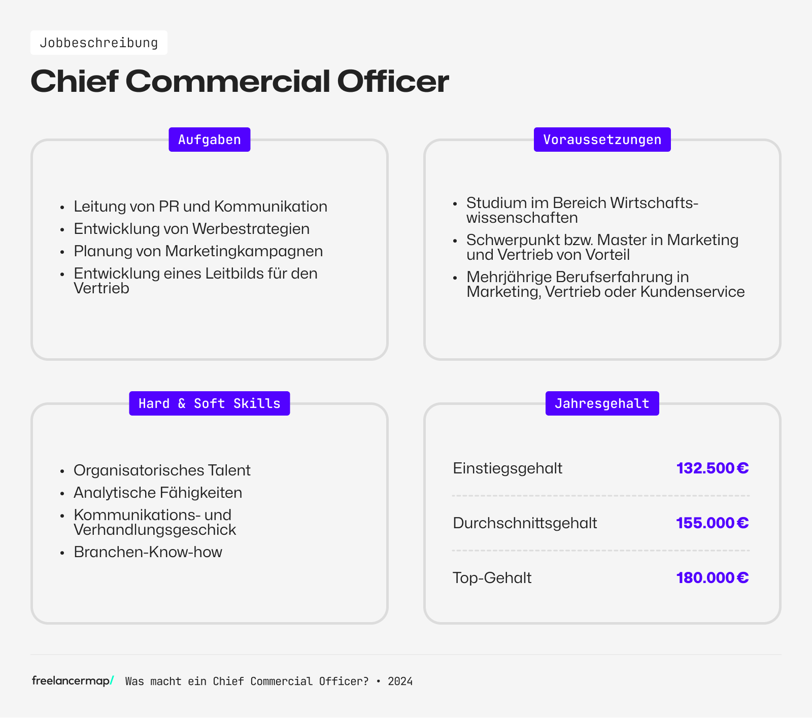 chief commercial officer cco aufgaben voraussetzungen skills gehalt