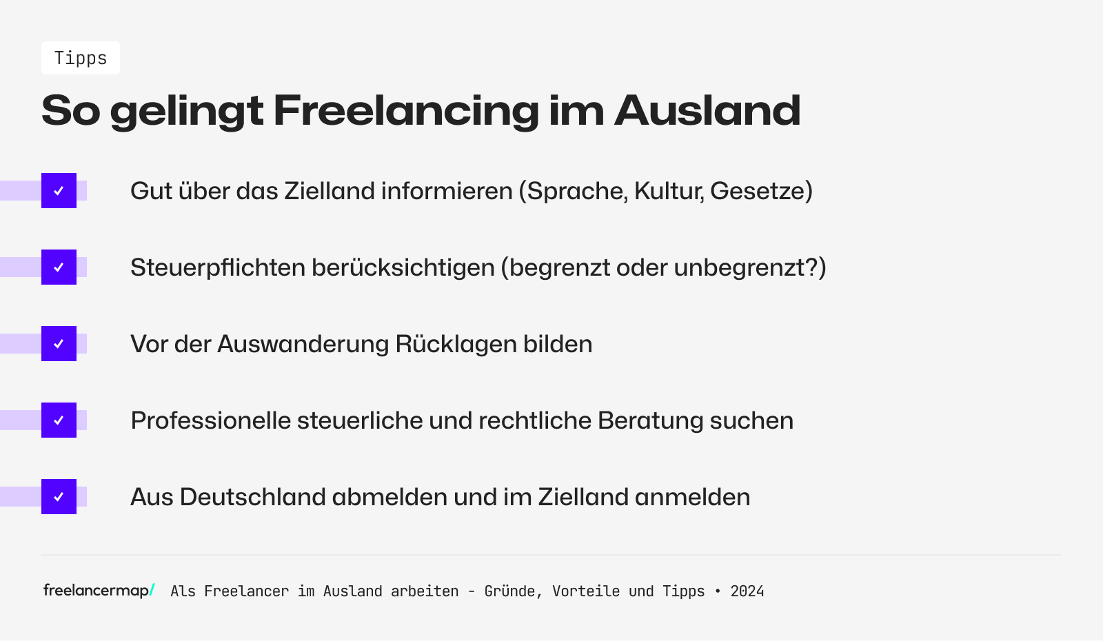 5 Tipps für Freelancer, die im Ausland arbeiten wollen