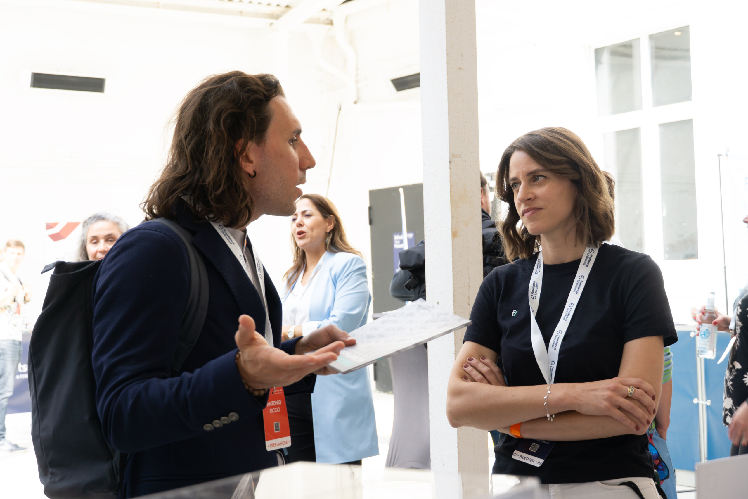 Networking auf der Freelance Unlocked 2025