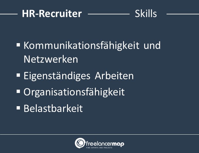 Skills eines HR-Recruiters.