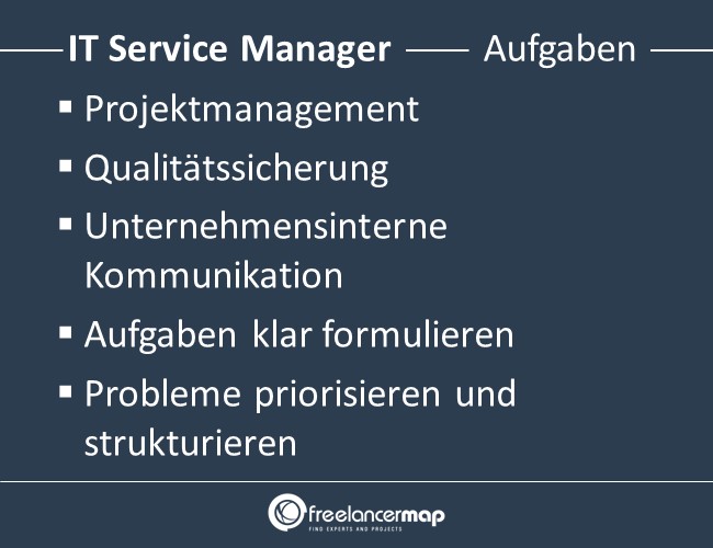 IT-Service-Manager-Aufgaben