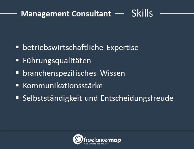 Skills eines Management Consultants.