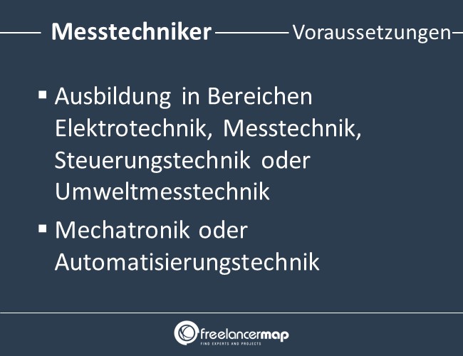 Messtechniker-Voraussetzungen-Einstieg