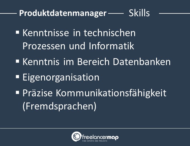 Produktdatenmanager-Skills