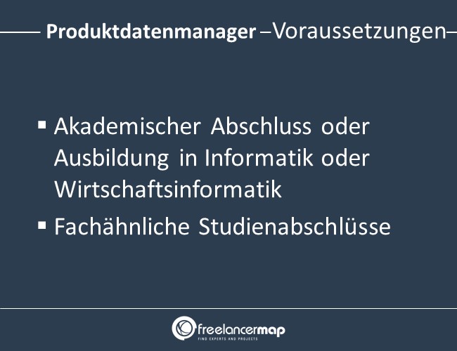 Produktdatenmanager-Voraussetzungen-Einstieg
