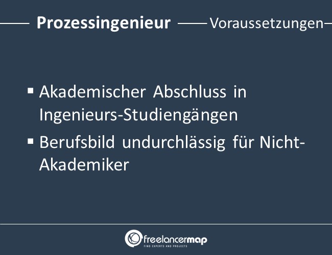 Prozessingenieur-Voraussetzungen-Einstieg