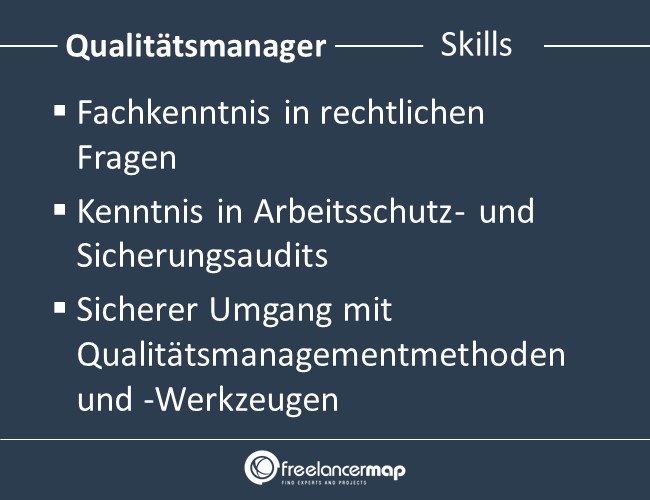 Qualitätsmanager-Skills